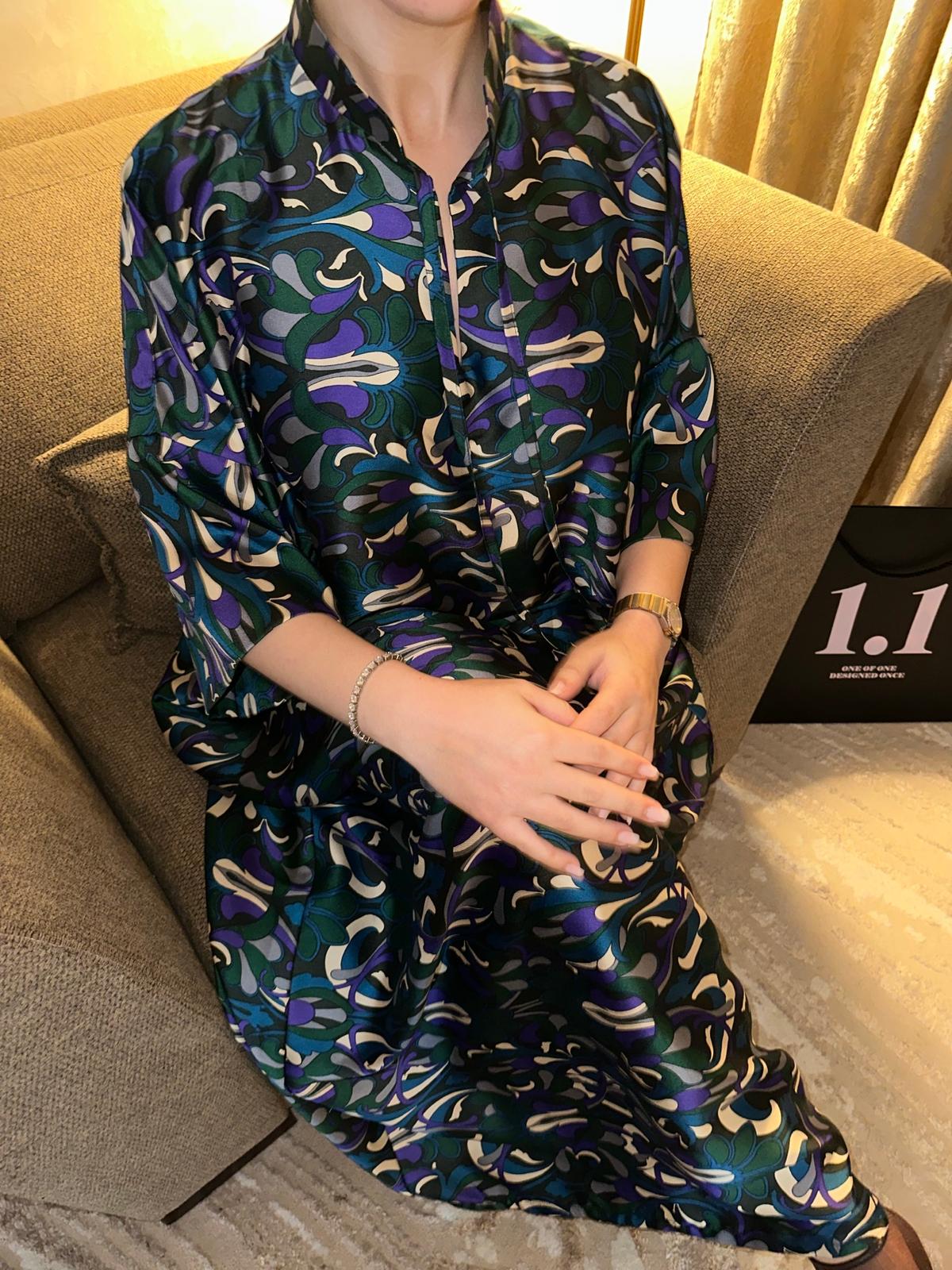 Pucci Print Gandoura
